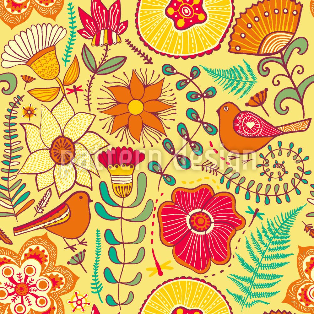 patterned-wallpaper-wonderful-summer-pleasures