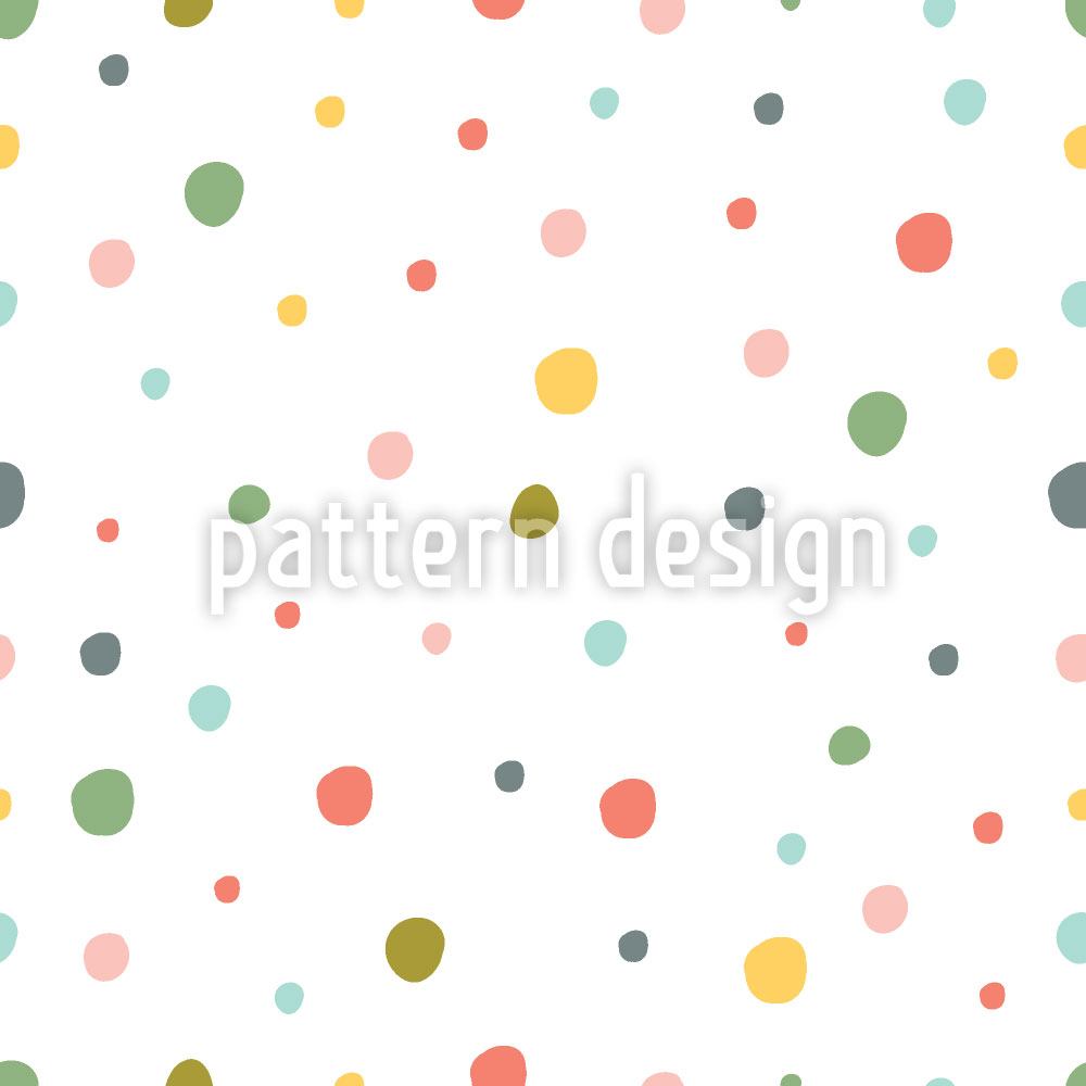 patterned-wallpaper-painted-polka-dot