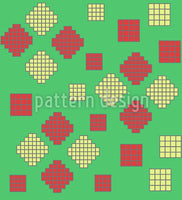 patterned-wallpaper-mosaik-geometry