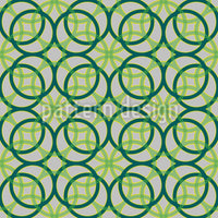 patterned-wallpaper-green-rings