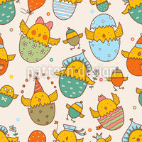 patterned-wallpaper-russian-easter-chicks