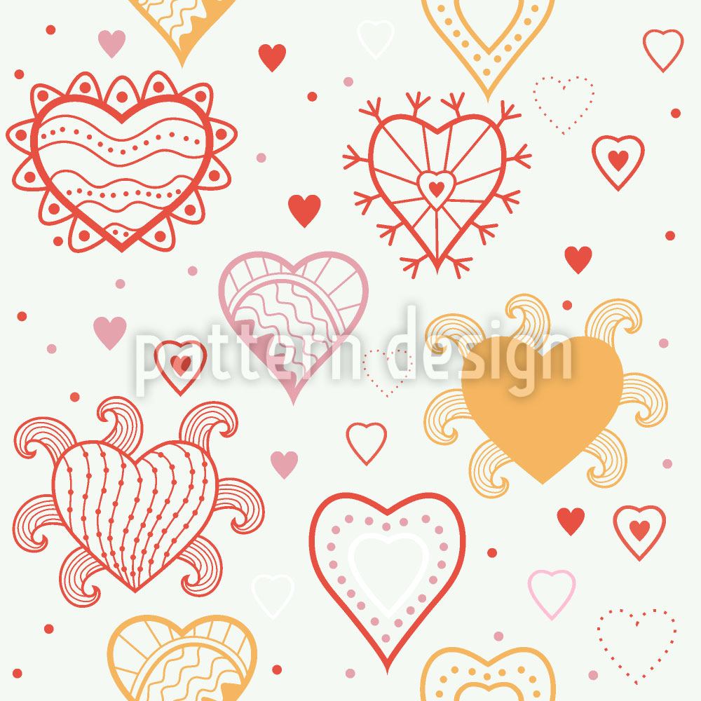 patterned-wallpaper-heart-fantasy