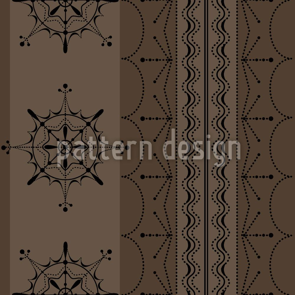 patterned-wallpaper-nordic-brown