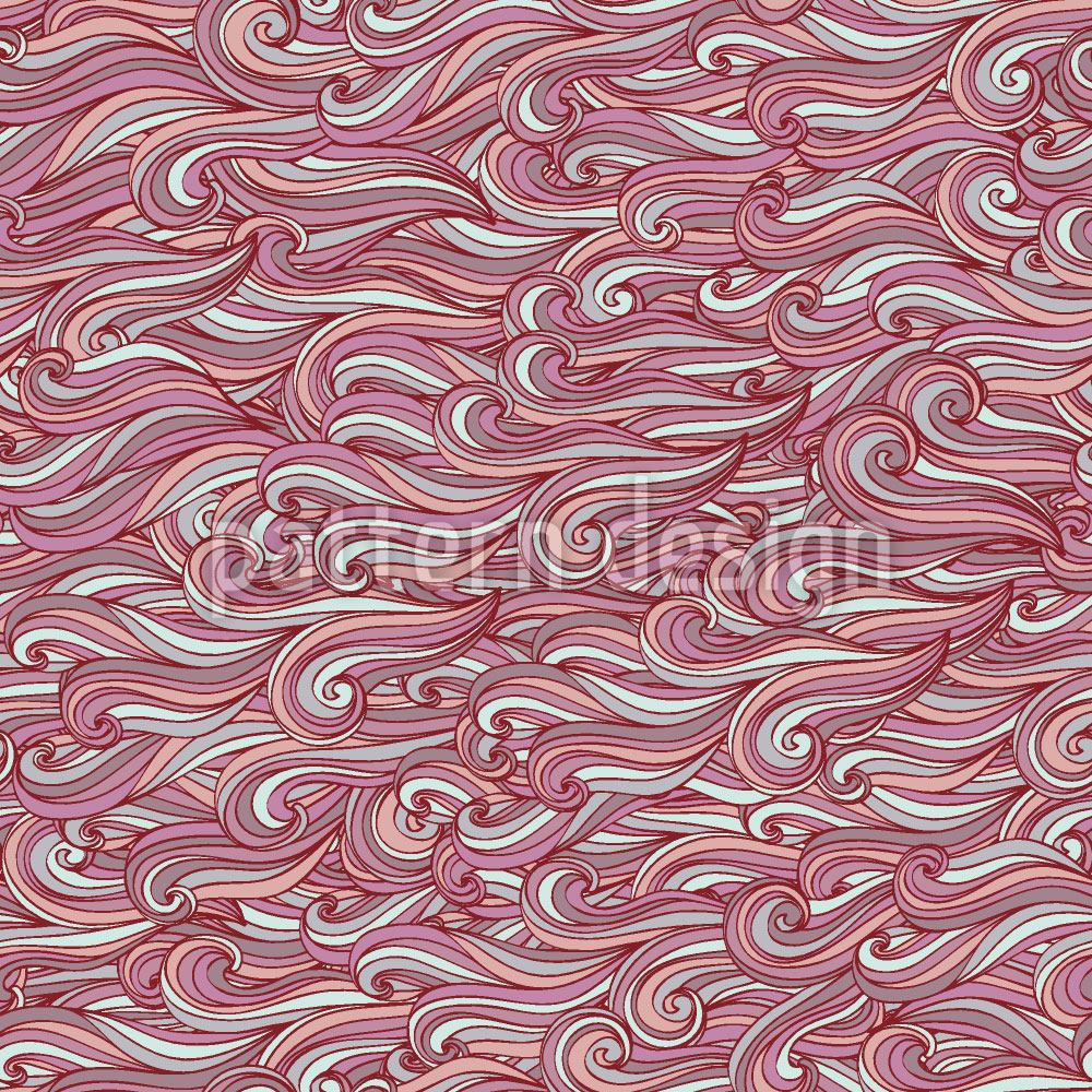 patterned-wallpaper-gentle-waves-at-sunset