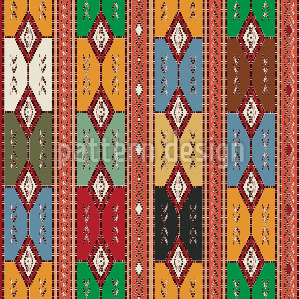 patterned-wallpaper-cherokee-diamonds