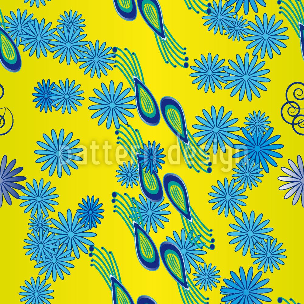 patterned-wallpaper-bellies-paradiese-yellow