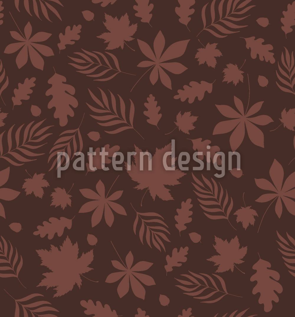 patterned-wallpaper-leaves-at-night