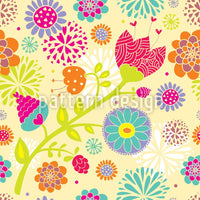 patterned-wallpaper-floral-summer-festival