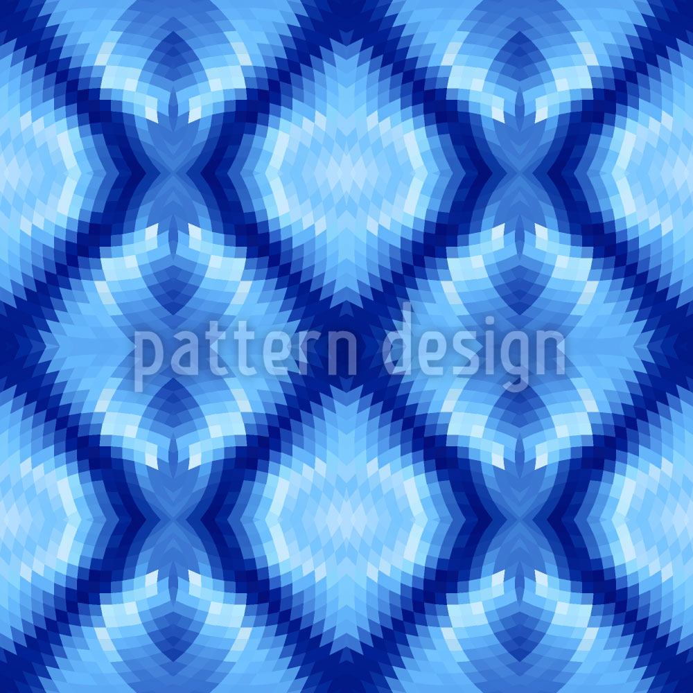 patterned-wallpaper-techno-crystals