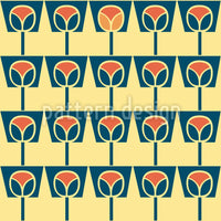 patterned-wallpaper-flowerpots-yellow