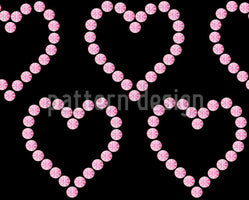 patterned-wallpaper-bejeweled-heart