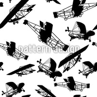 patterned-wallpaper-the-planes-of-the-wright-brothers