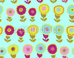 patterned-wallpaper-flower-and-water