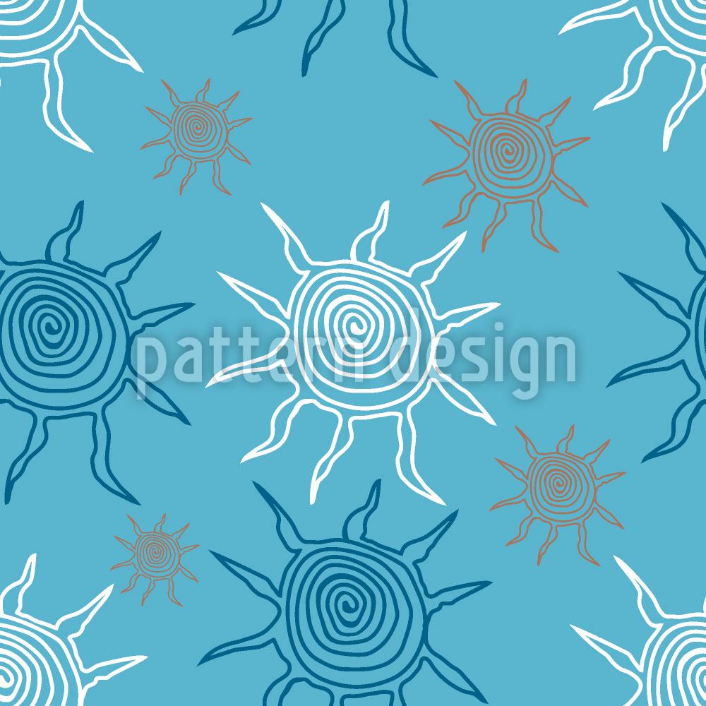 patterned-wallpaper-starfish