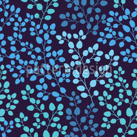 patterned-wallpaper-leaf-at-night