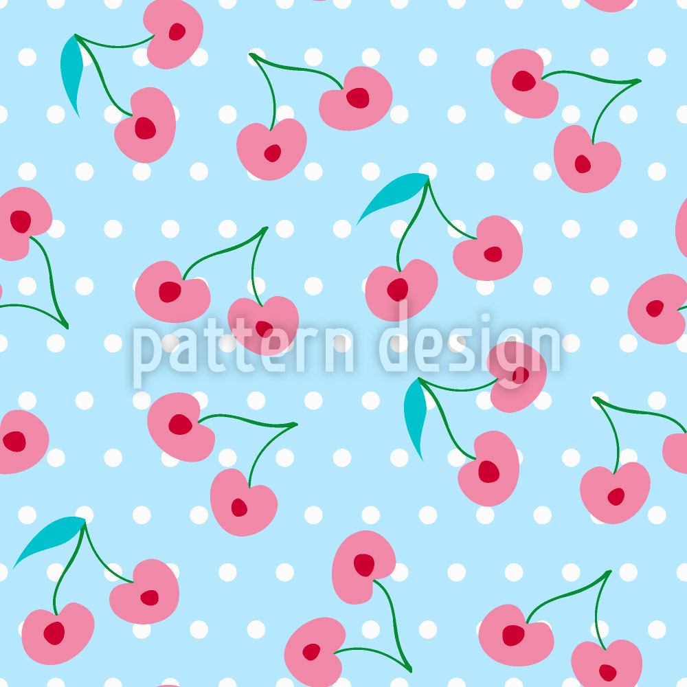 patterned-wallpaper-sweet-cherries