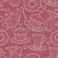 patterned-wallpaper-hen-party-red