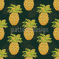 patterned-wallpaper-ripe-pineapples