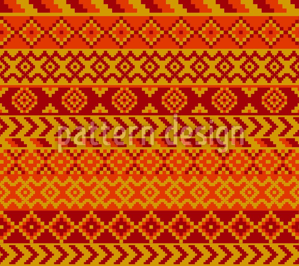 patterned-wallpaper-sun-god-poncho