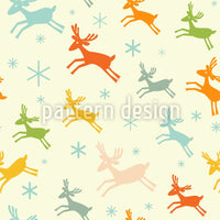 patterned-wallpaper-running-deer