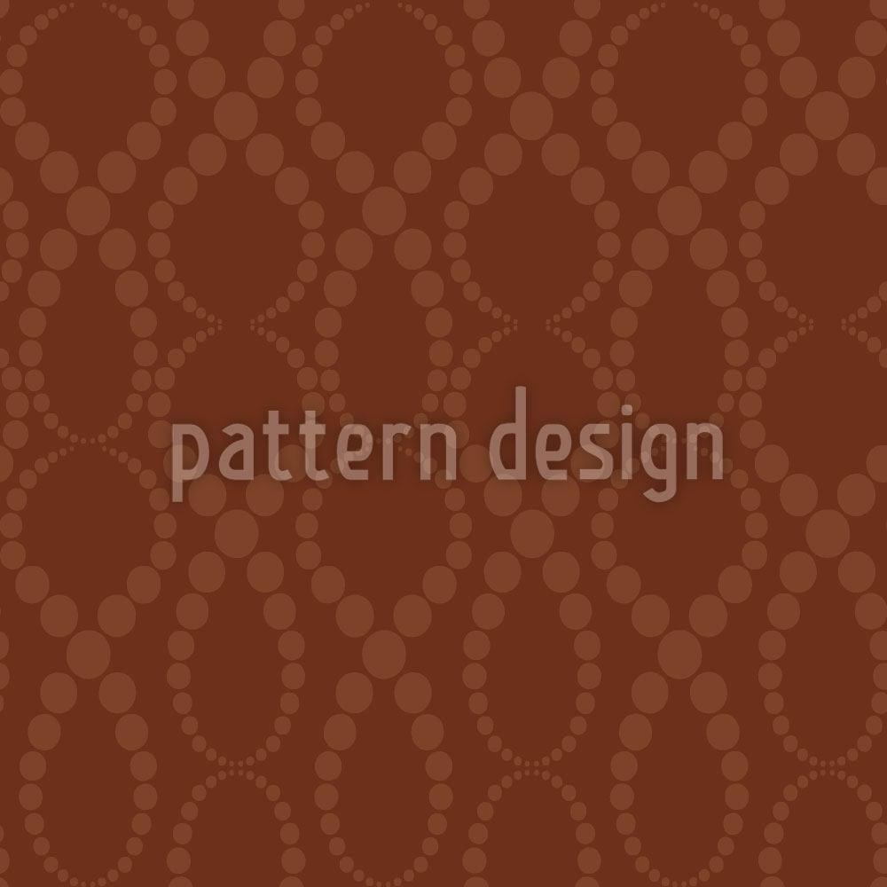 patterned-wallpaper-brown-pearls