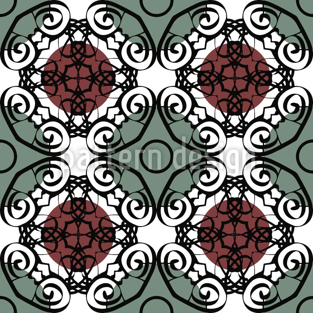 patterned-wallpaper-opulence-in-circles