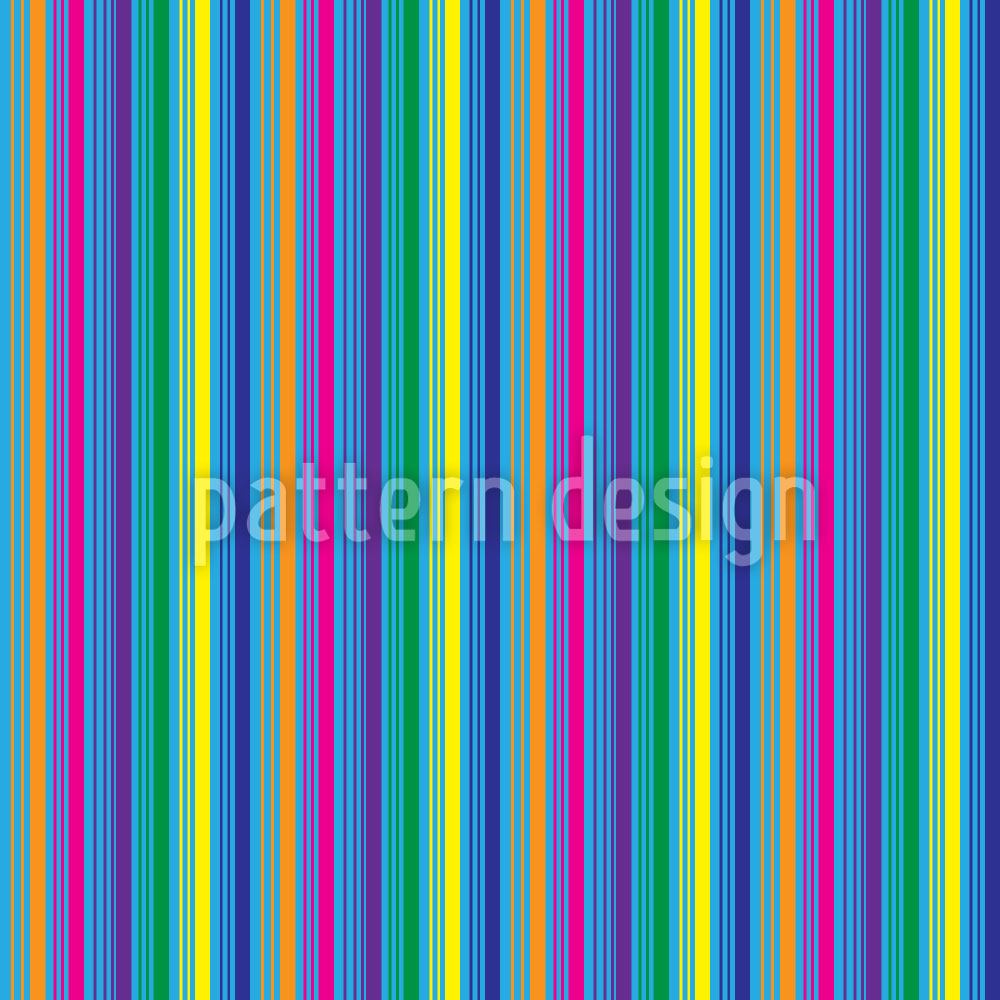 patterned-wallpaper-colorful-and-blue-stripes