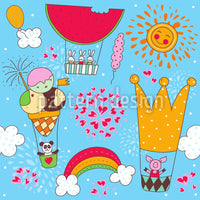 patterned-wallpaper-a-merry-balloon-ride