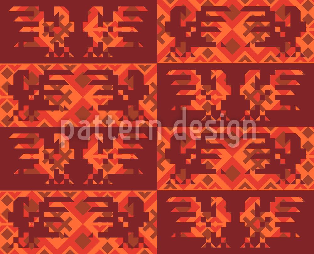 patterned-wallpaper-solar-rooster-dance