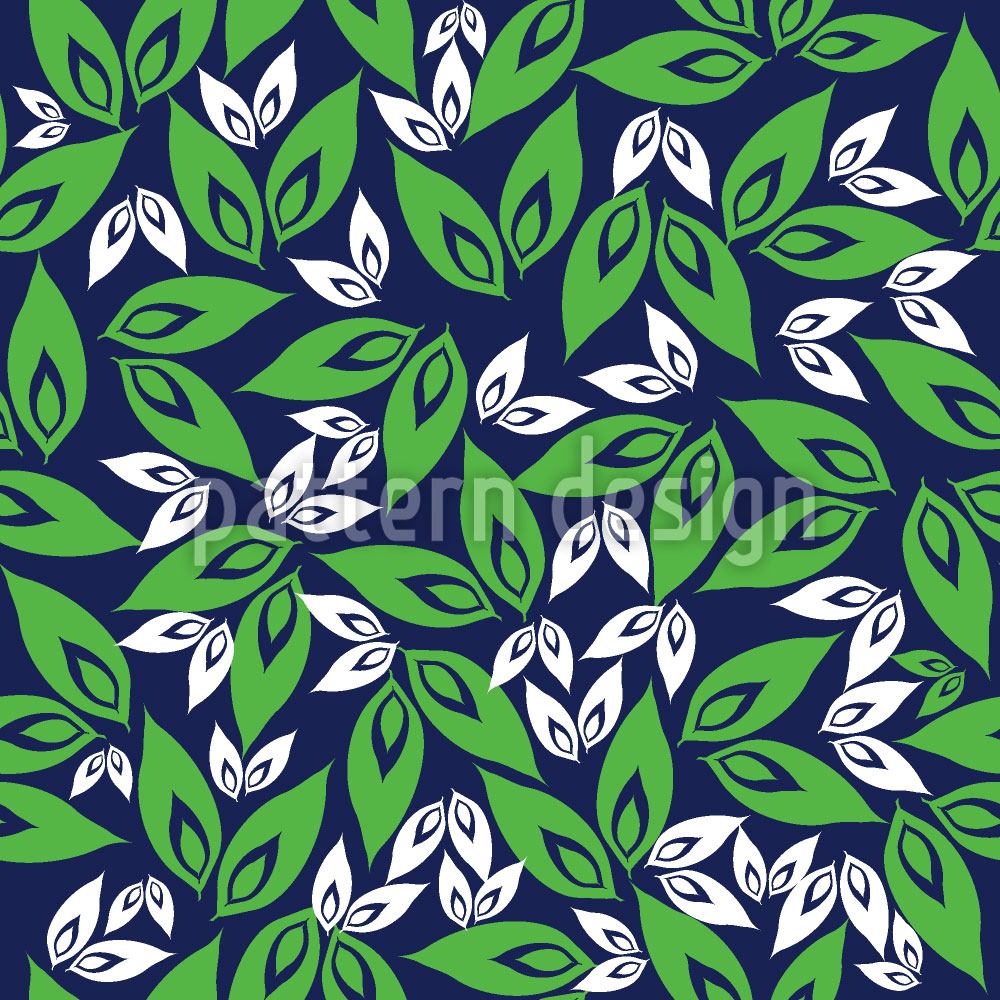 patterned-wallpaper-leaf-on-leaf