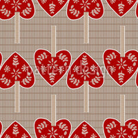 patterned-wallpaper-heart-pendants