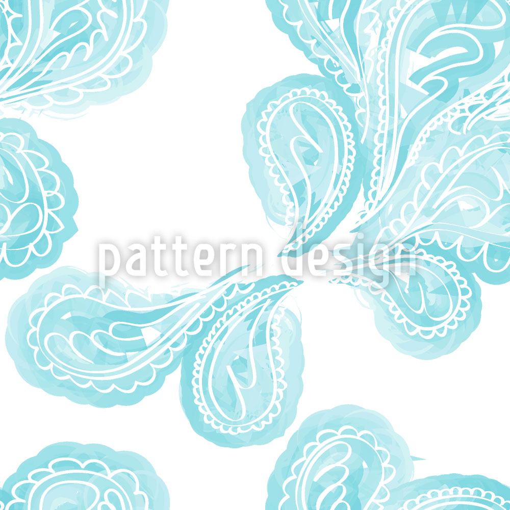 patterned-wallpaper-aqua-paisley