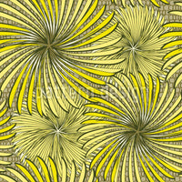 patterned-wallpaper-turning-wheels-yellow