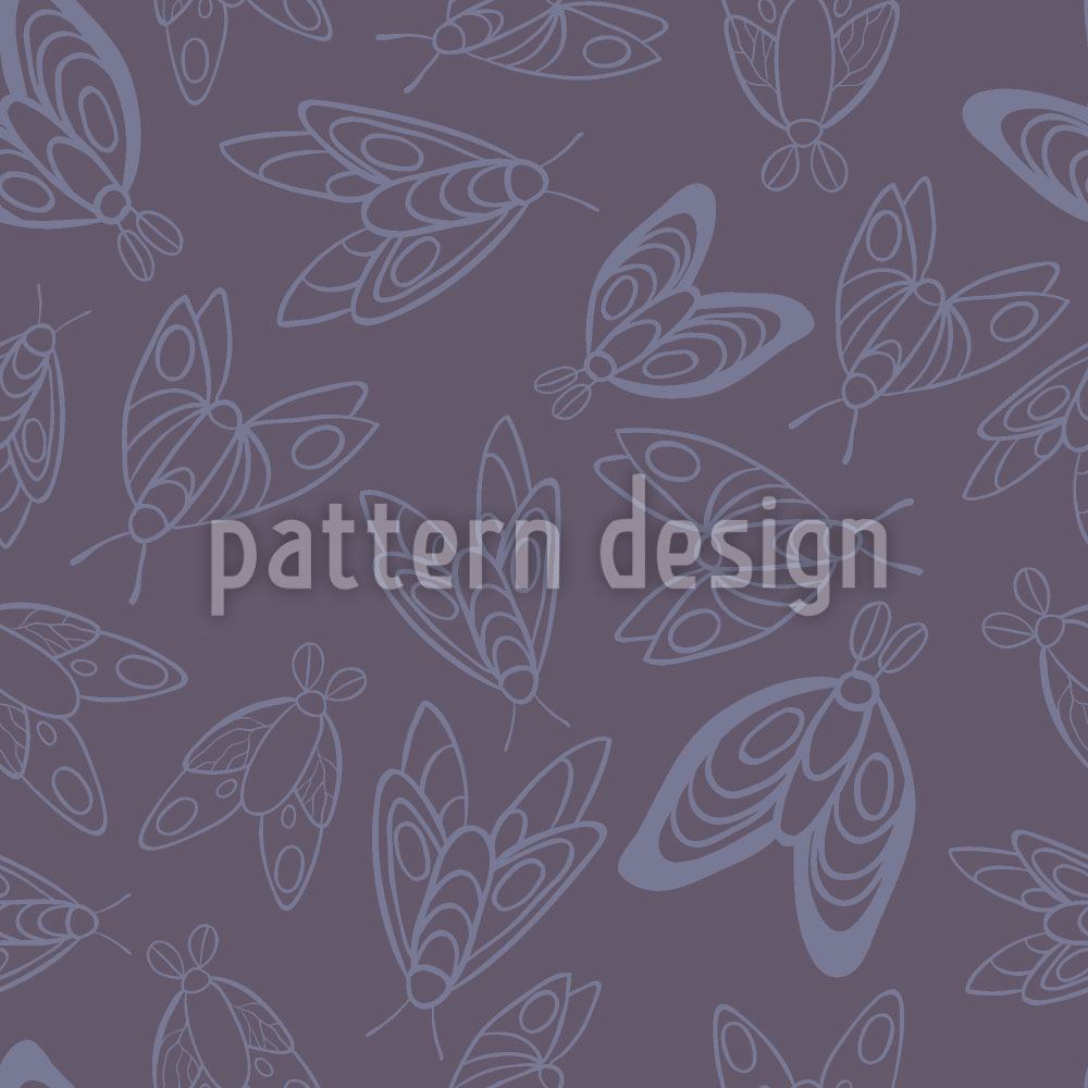 patterned-wallpaper-moths