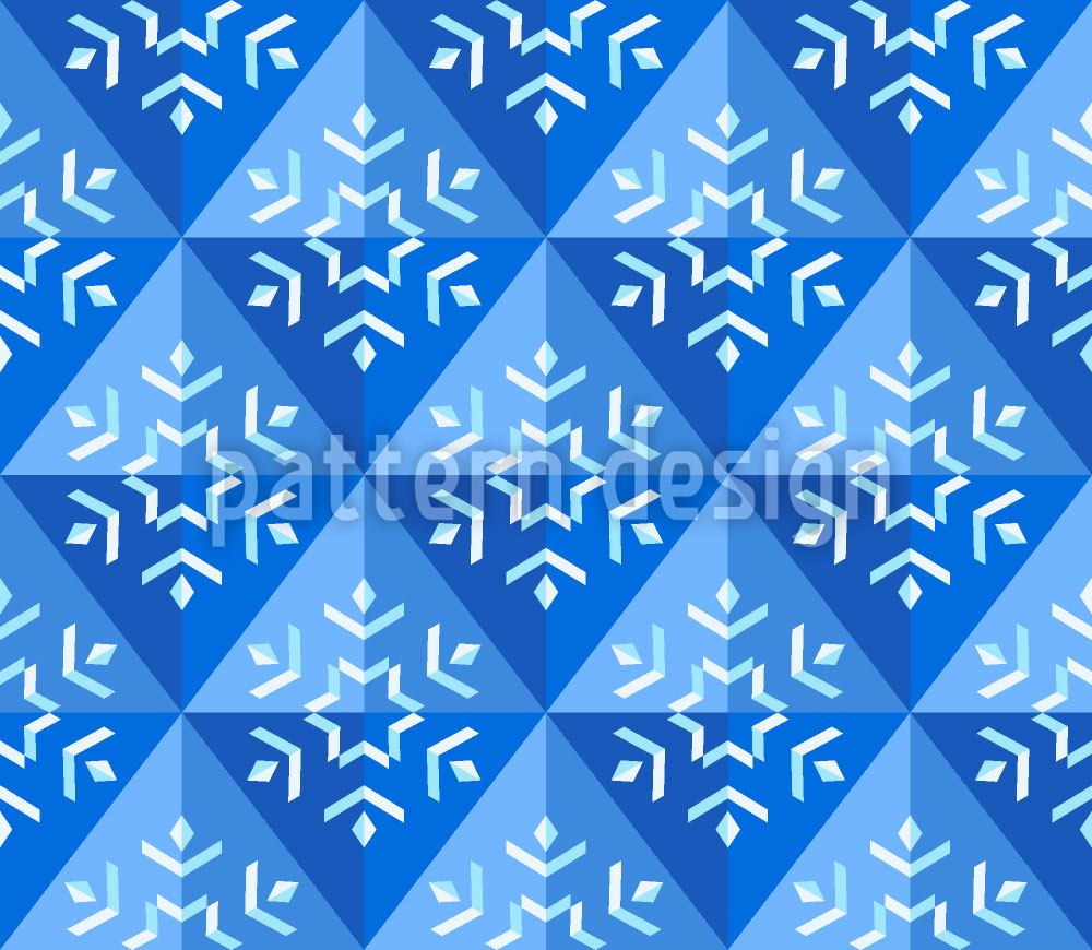 patterned-wallpaper-winter-geometry