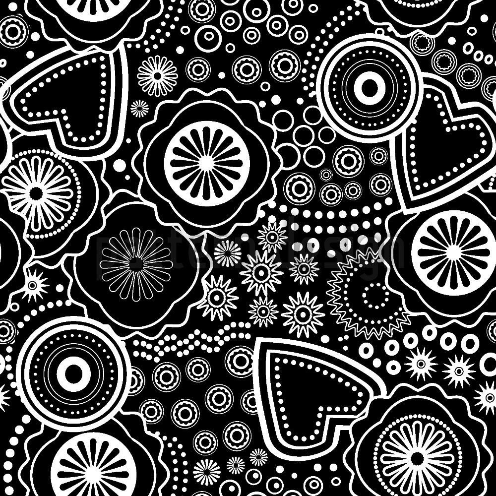 patterned-wallpaper-flower-heart-and-circle