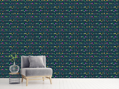 patterned-wallpaper-cocktails