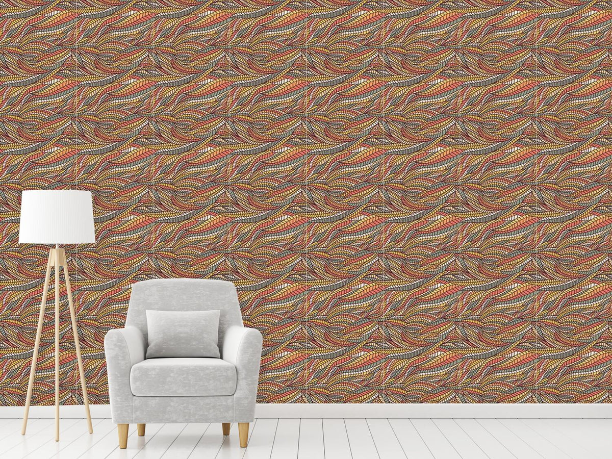 patterned-wallpaper-leaves-of-the-past