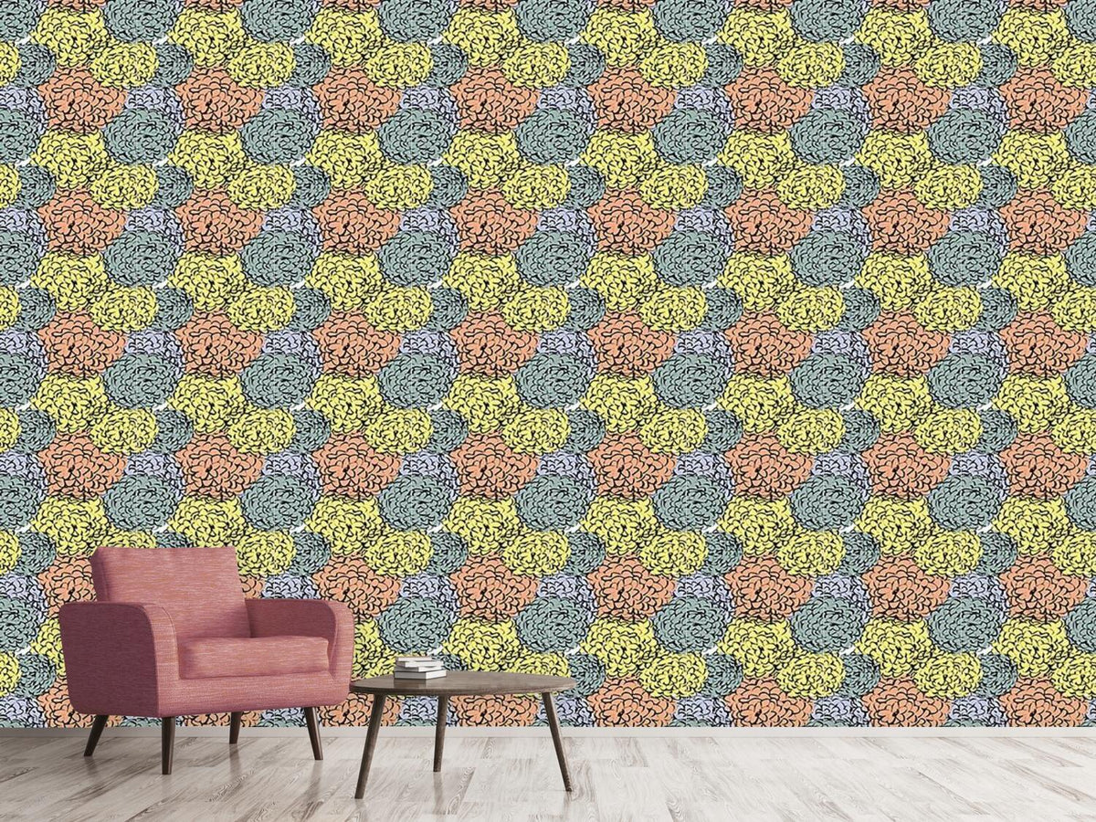 patterned-wallpaper-sea-of-chrysanthemum