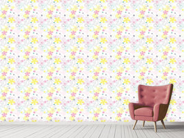 patterned-wallpaper-dream-flower-garden