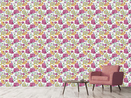 patterned-wallpaper-florial-art-at-day