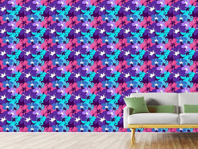 patterned-wallpaper-hibiscus-explosion