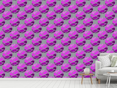 patterned-wallpaper-bandage-balls