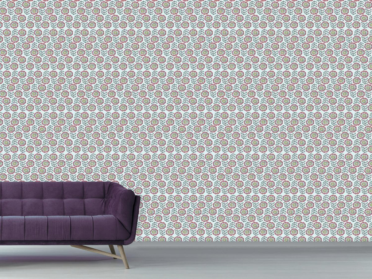 patterned-wallpaper-softness-in-the-flower-bed