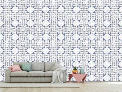 patterned-wallpaper-circles-so-blue