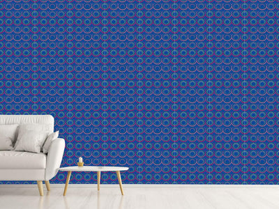 patterned-wallpaper-dots-n-rings