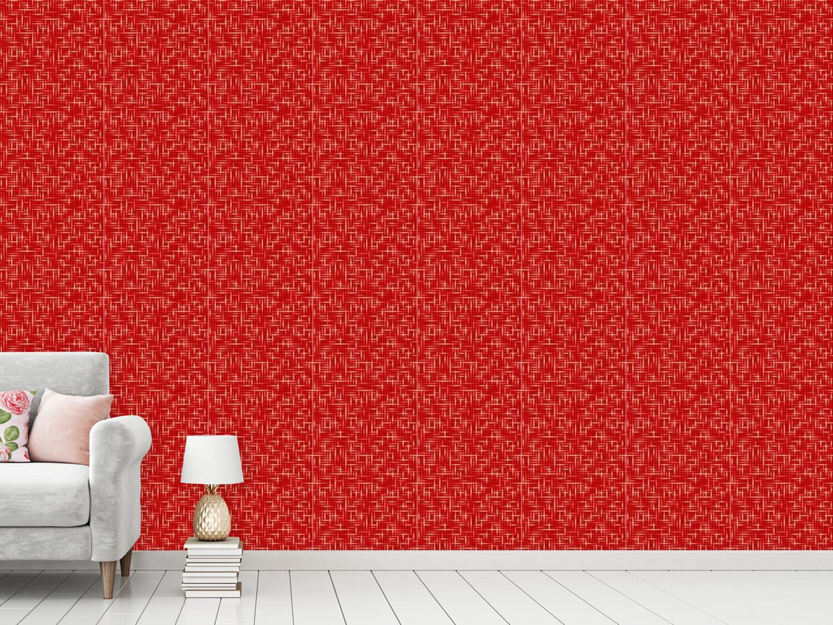 patterned-wallpaper-textus-red