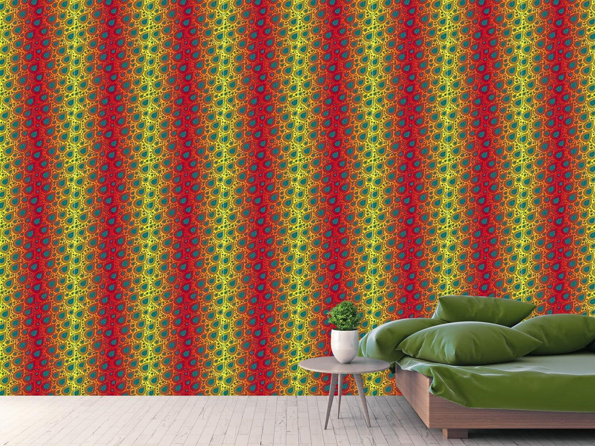 patterned-wallpaper-after-rain-comes-sun