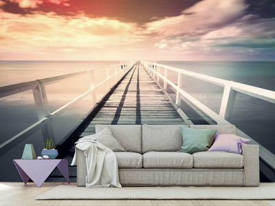 photo-wallpaper-romantic-wooden-walkway