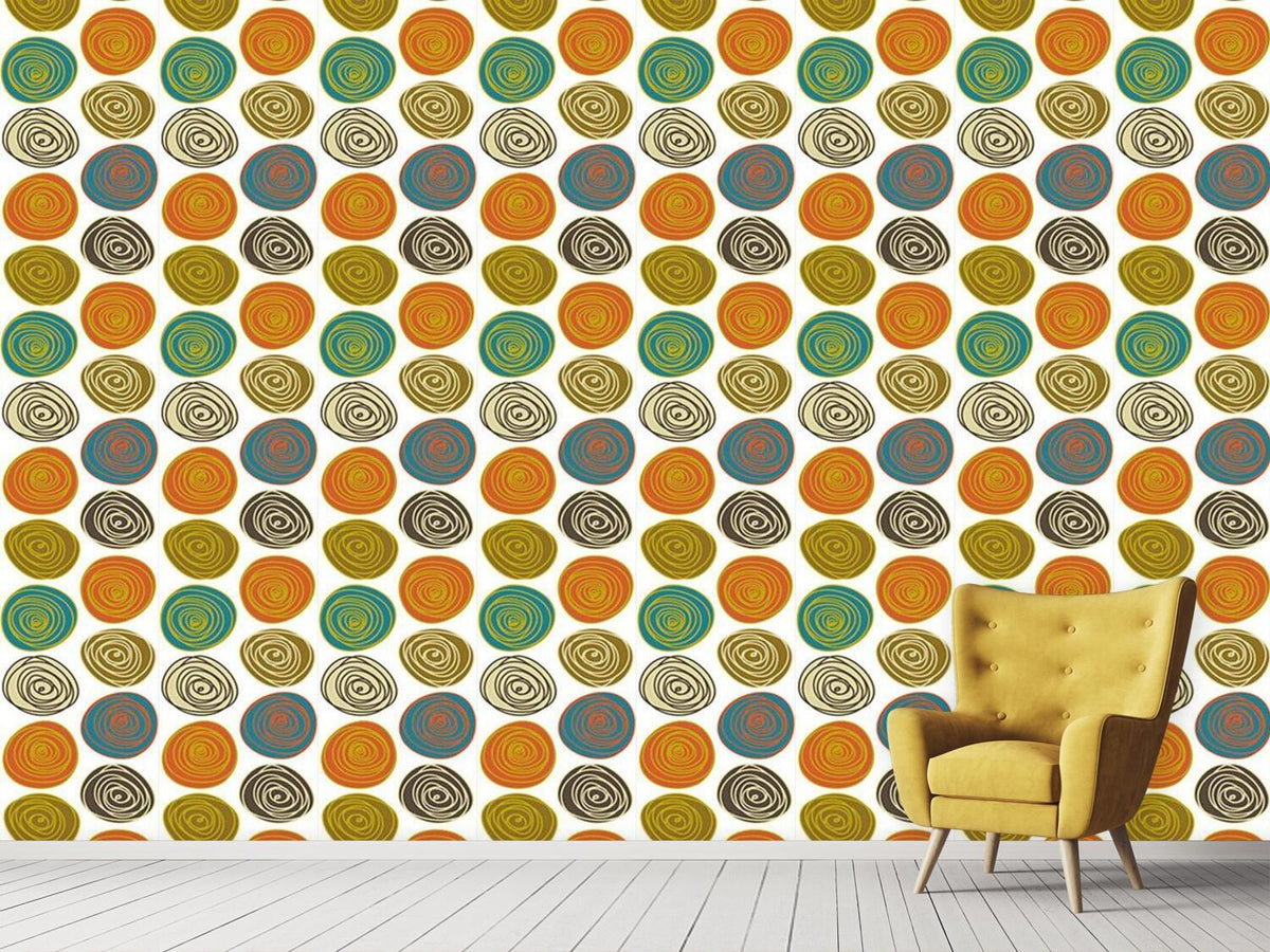 patterned-wallpaper-stone-circles